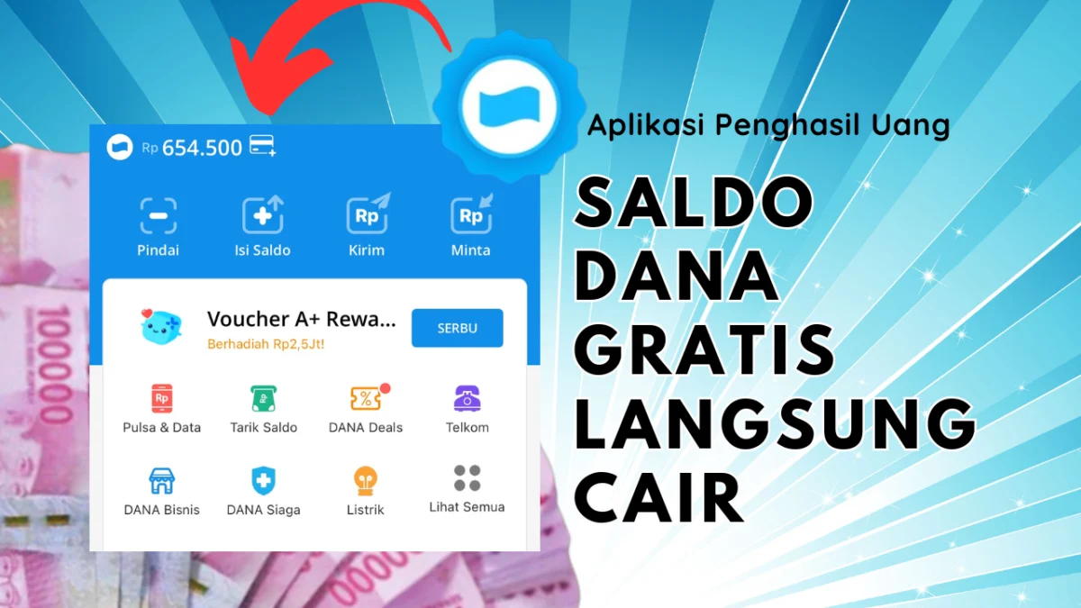 Untung Rp 265.000 Saldo DANA Gratis Lewat Aplikasi Tercepat, Cair Ke Akun