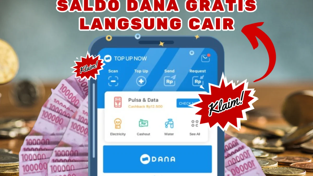 Tarik Saldo DANA Rp525.000 Gratis Langsung Cair Ke Rekening Tanpa Syarat KTP