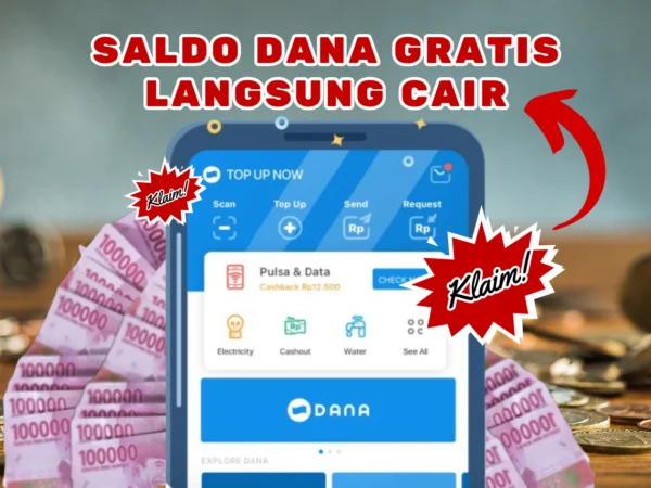 Tarik Saldo DANA Rp525.000 Gratis Langsung Cair Ke Rekening Tanpa Syarat KTP