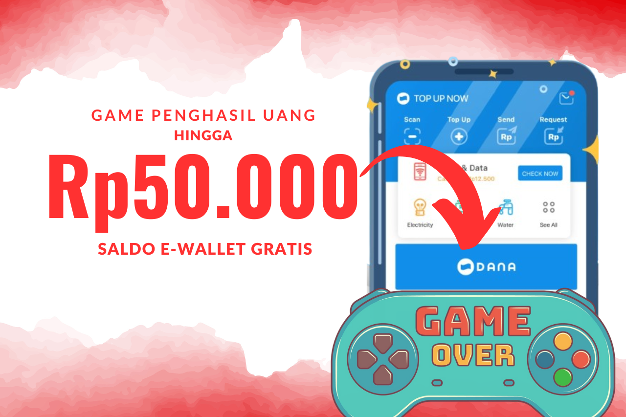 Sehari Rp50.000 Saldo E-Wallet Cuma Main Game Penghasil Uang Gak Pake Lama