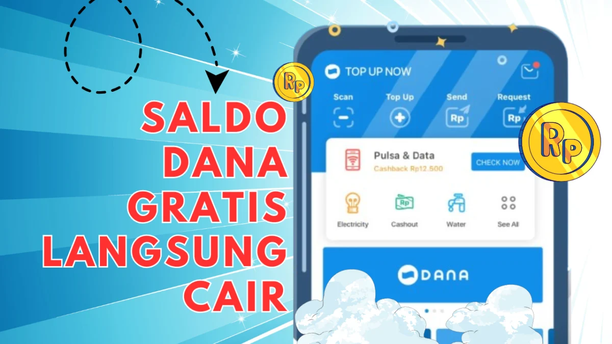 Saldo DANA Gratis Hingga Rp280.000 Cair Ke Akun Hitungan Detik, Cek Langkahnya