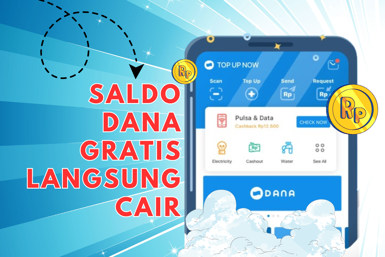 Saldo DANA Gratis Hingga Rp280.000 Cair Ke Akun Hitungan Detik, Cek Langkahnya