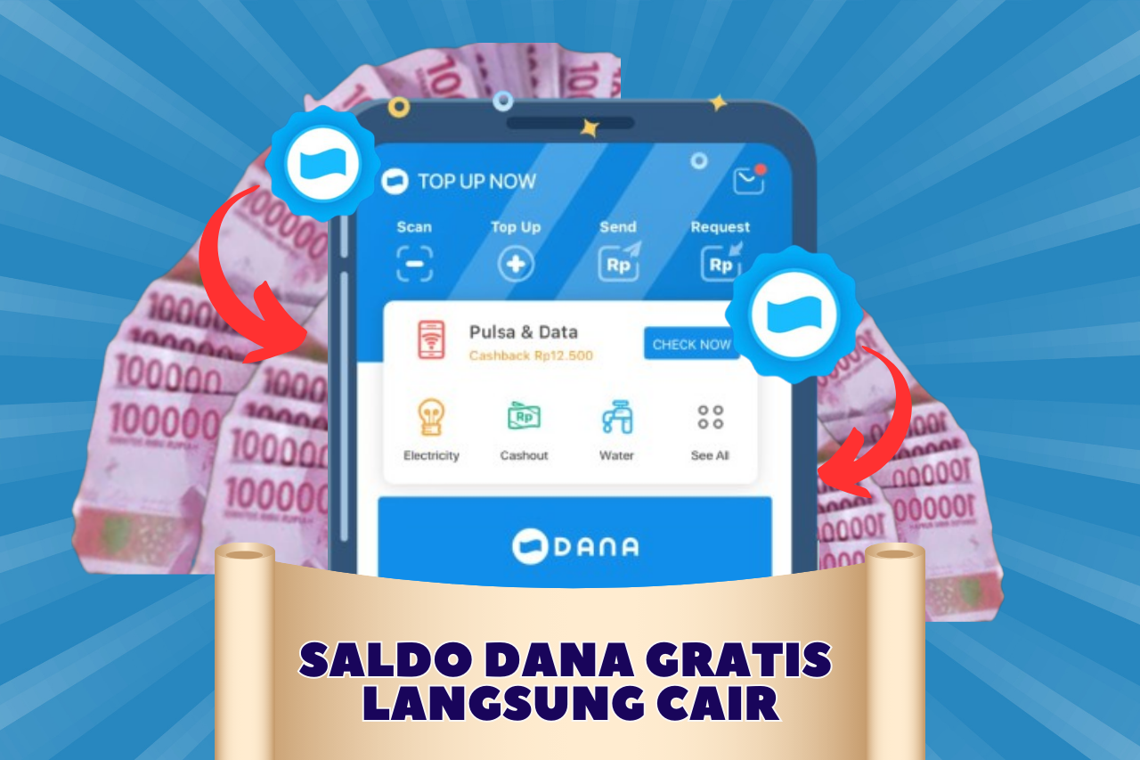 Langsung Cair Rp400 Ribu Saldo DANA Gratis Ke Rekening Pengguna, Ini Trik Cepatnya