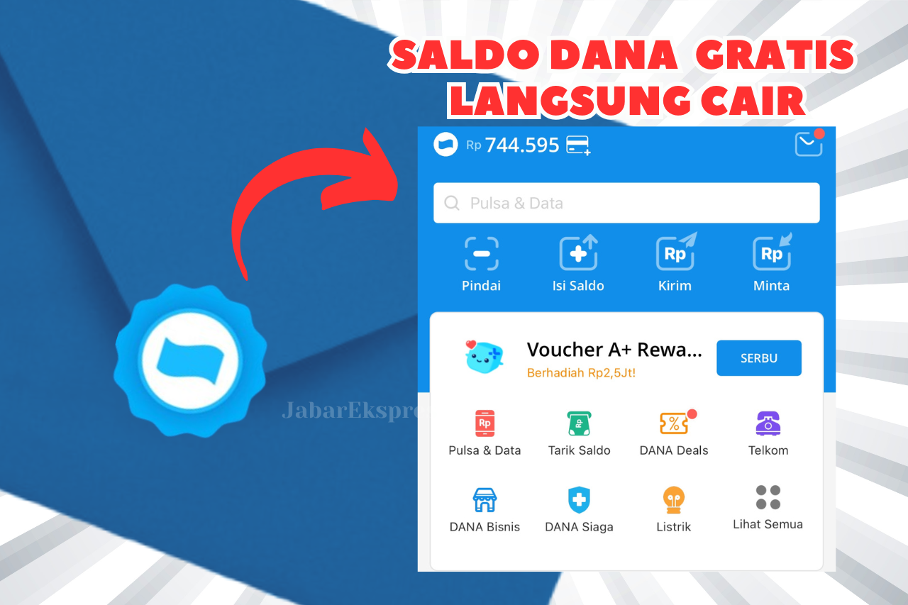 AMbil Saldo DANA Gratis Rp470.000 Langsung Cair Cepat Ke Akun