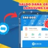 Saldo DANA Rp340.000 Cair Hitungan Menit Langsung Ke Pengguna