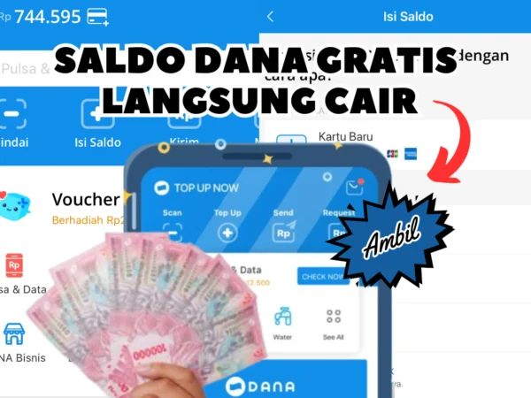 Dapetin Saldo Rp460.000 E-Wallet DANA Gratis Langsung Cair Ke Rekening Login Nomor WhatsApp