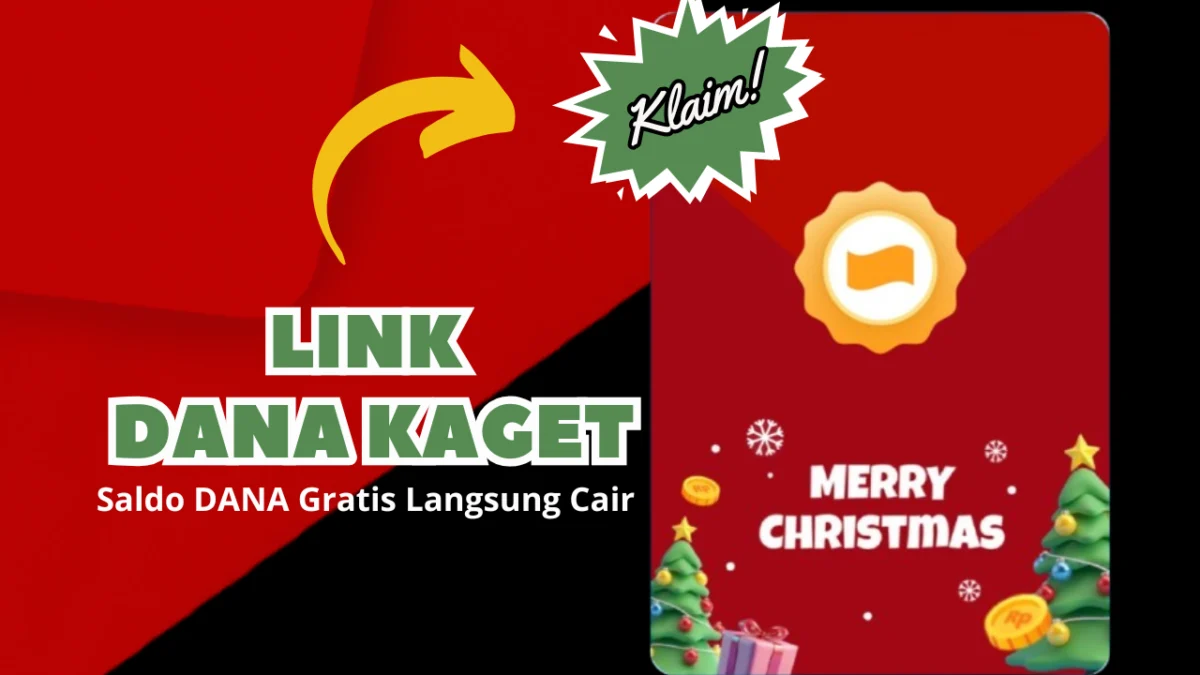 Amplop DANA KAGET Spesial Natal & Tahun Baru 2025,1x Kesempata Klaim Link!