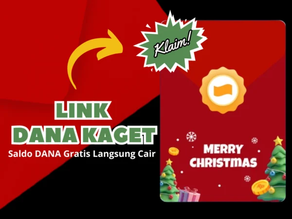 Amplop DANA KAGET Spesial Natal & Tahun Baru 2025,1x Kesempata Klaim Link!