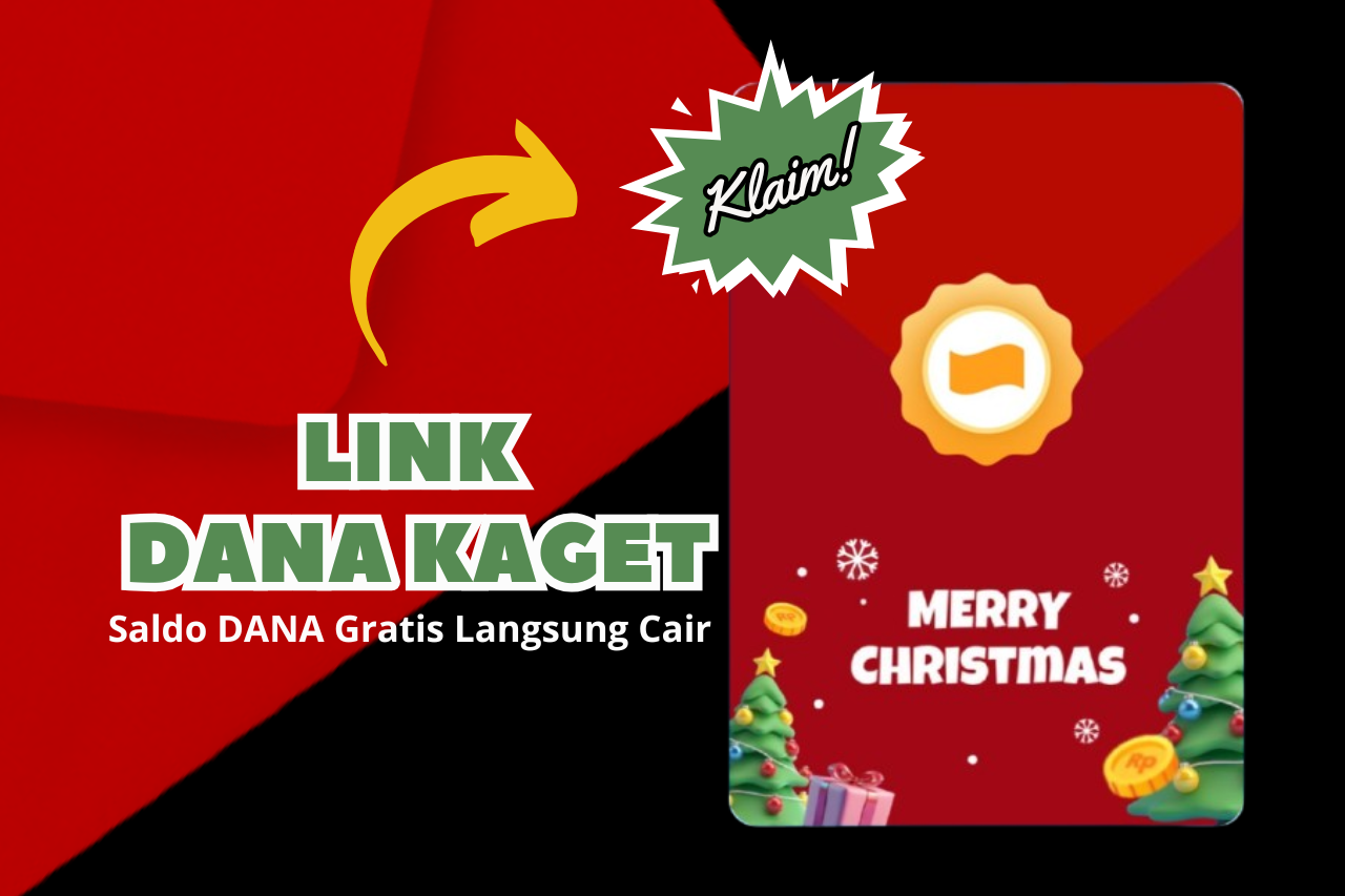 Amplop DANA KAGET Spesial Natal & Tahun Baru 2025,1x Kesempata Klaim Link!