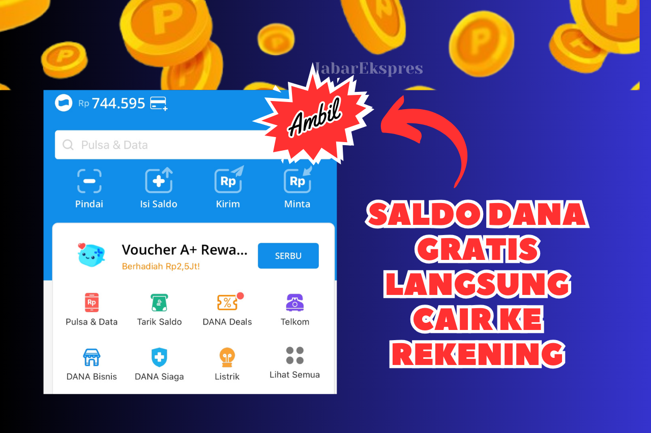 Cair Saldo DANA Rp500.000 Gratis Langsung Transfer Ke Rekening Hitungan Menit