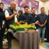 Ketua DPW Partai NasDem Jawa Barat, Saan Mustopa saat refleksi akhir tahun 2024 di The Papandayan Hotel, Kota Bandung, Minggu (22/12) sore.