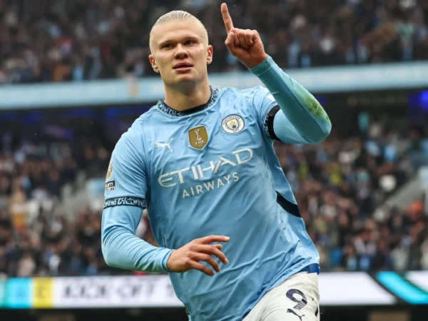 Striker Manchester City Erling Haaland jadi andalan Pep Guardiola untuk keluar dari tren negatif. (Transfermarkt)