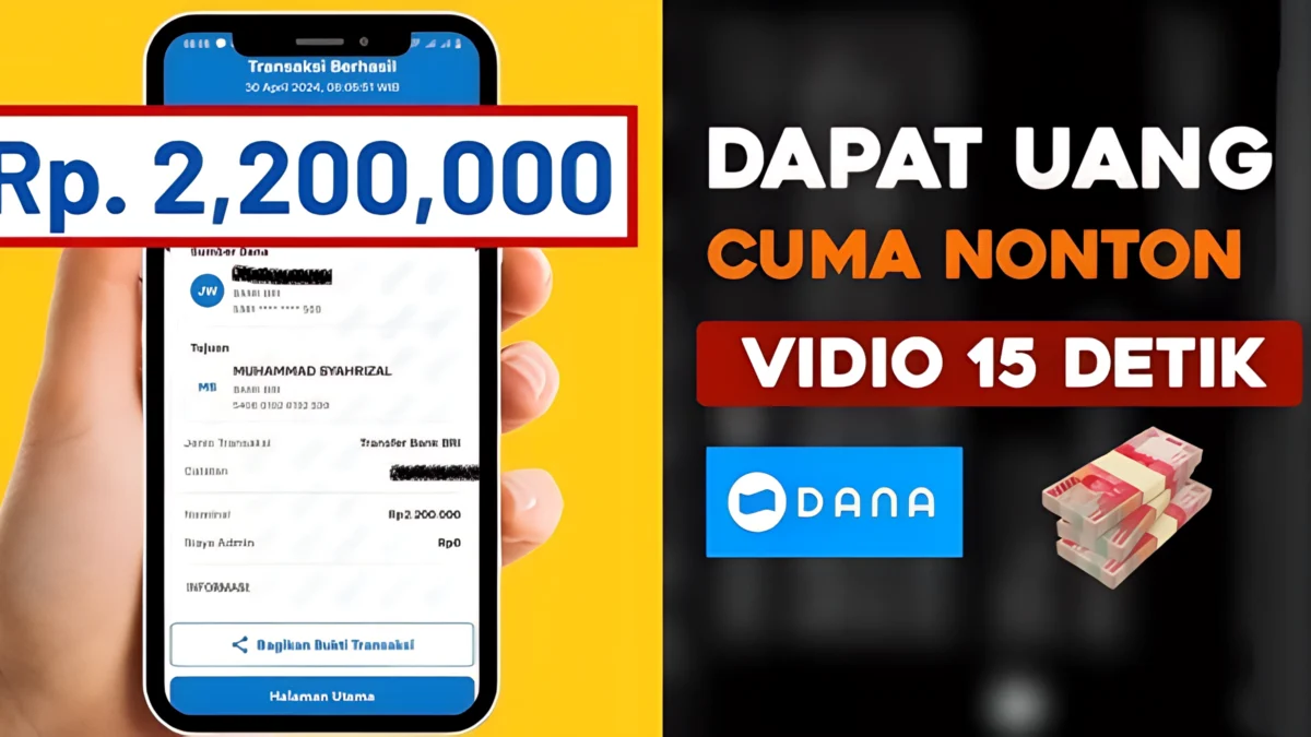 Aplikasi Penghasil Uang Ini Bayar Jutaan Cuma Nonton Video YouTube