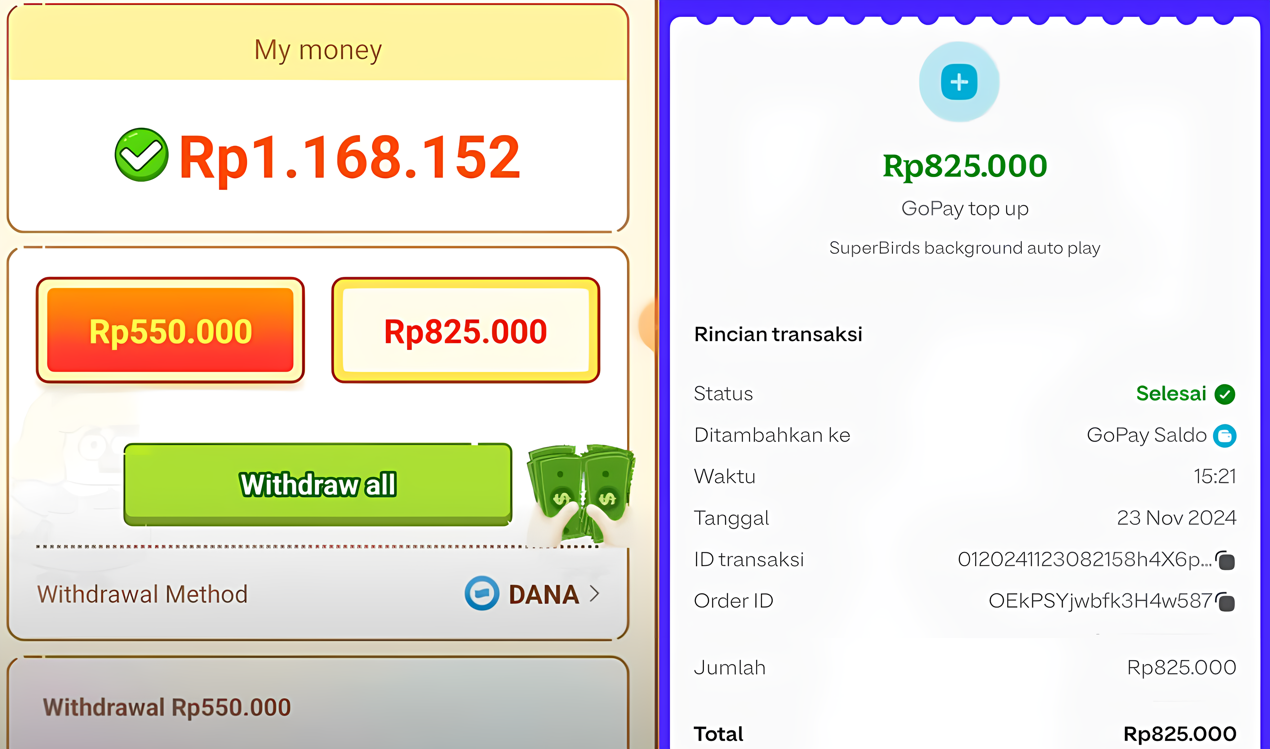 Main Ini Pasti Berhasil Dapat Saldo Gratis Rp825.000 dari Aplikasi Penghasil Uang, Cobain Sekarang