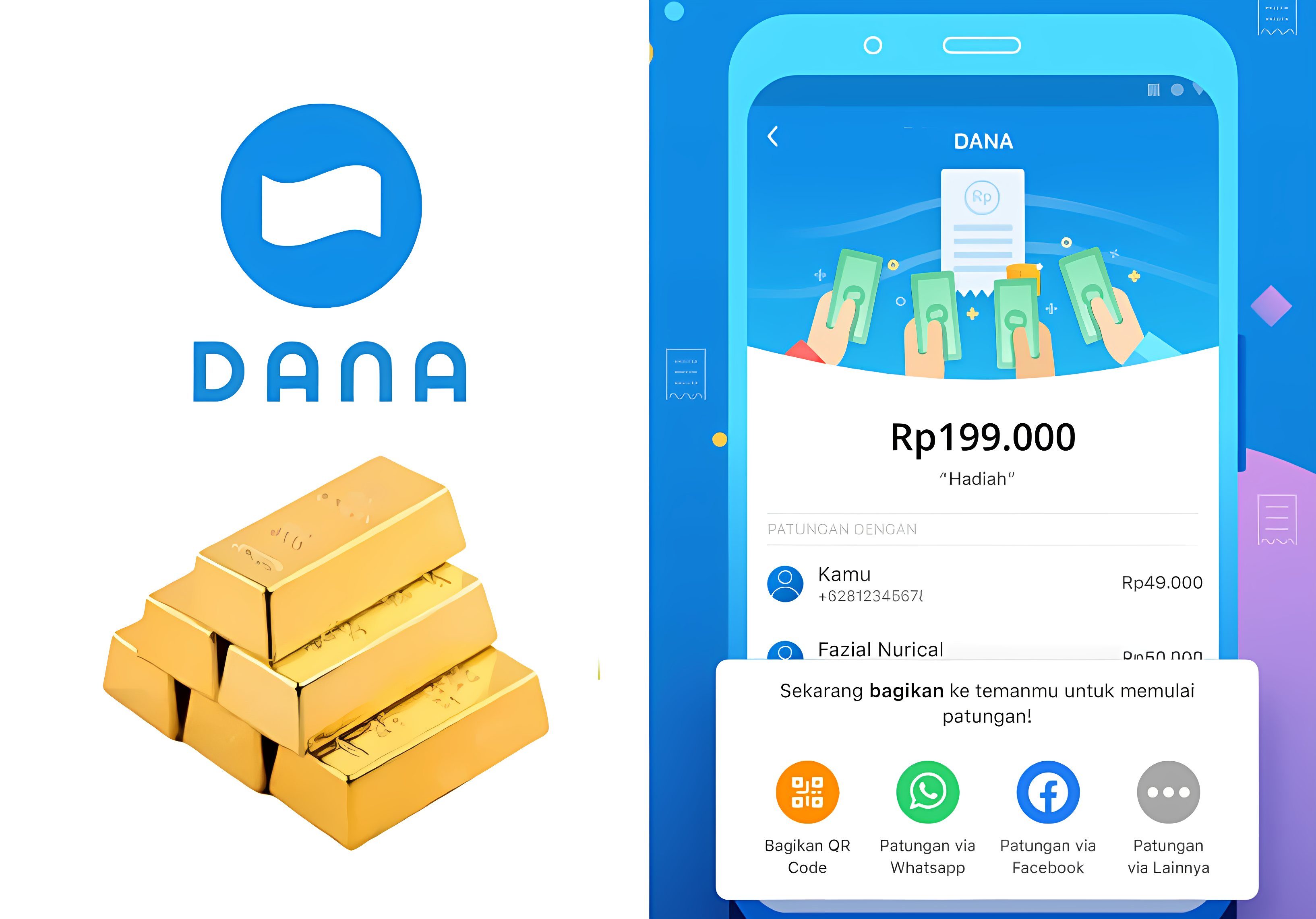 Begini Cara Dapatkan Saldo E-wallet Rp199.000 dari Aplikasi Penghasil Uang