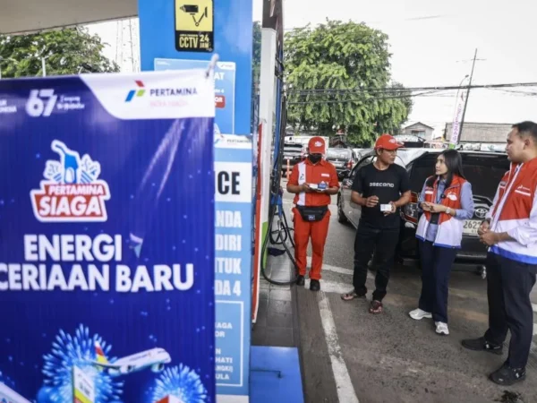 Pasokan Migas Aman Selama Nataru. (Foto/ANTARA)