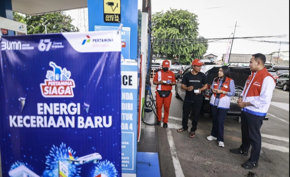 Pasokan Migas Aman Selama Nataru. (Foto/ANTARA)