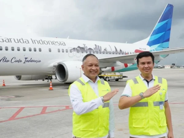 Direktur Utama Garuda Indonesia Wamildan Tsani Panjaitan. (foto/ANTARA)