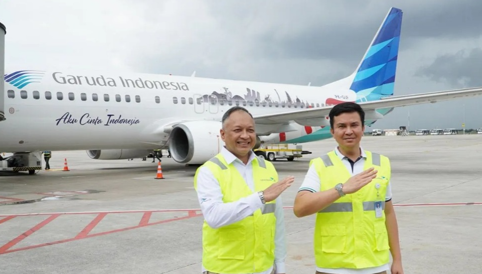 Direktur Utama Garuda Indonesia Wamildan Tsani Panjaitan. (foto/ANTARA)