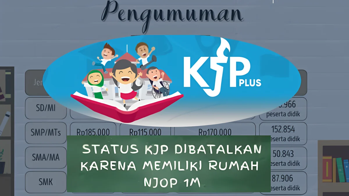 KJP Plus 2024 Anda Dibatalkan Karena NJOP 1 M? Ini Solusinya