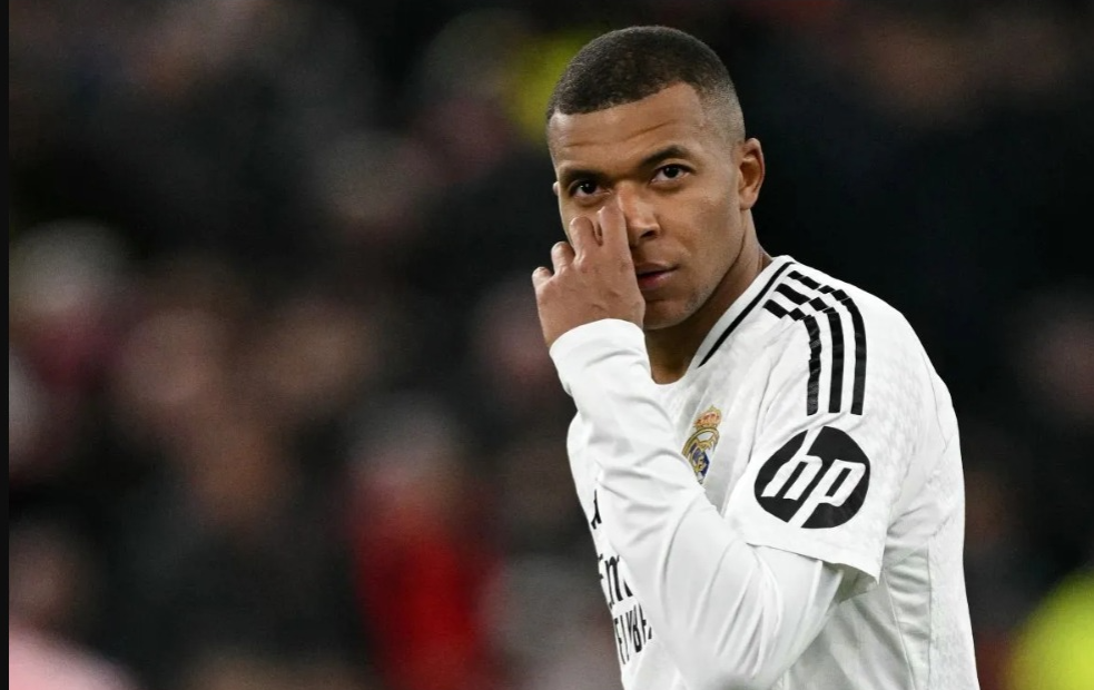 Penyerang Real Madrid asal Prancis Kylian Mbappe