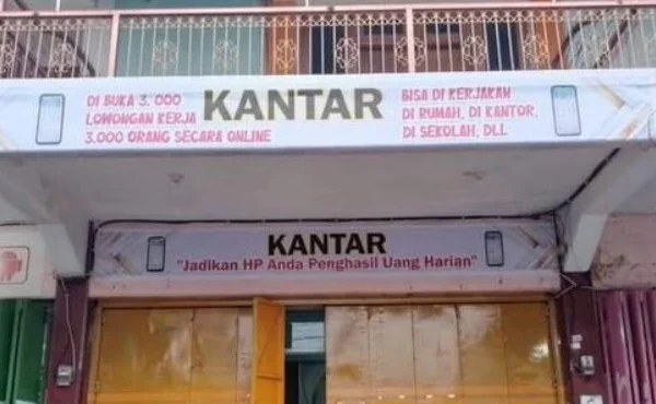 Salah satu kantor aplikasi Kantar Work yang baru buka cabang di Gorontalo Awal Desember 2024 lalu.