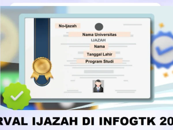 Link Verval Ijazah di Info GTK Kemendikbud untuk PPPK 2024, Cek Dokumen yang Dibutuhkan Disini