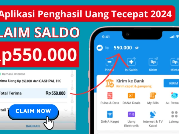 Masuk Saldo hingga Rp550.000 Gratis ke Dompet DANA, Cek Aplikasi Ini!