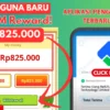 Akun Baru "WITHDRAW" Rp825.000 di Aplikasi Penghasil Uang Termudah Ini