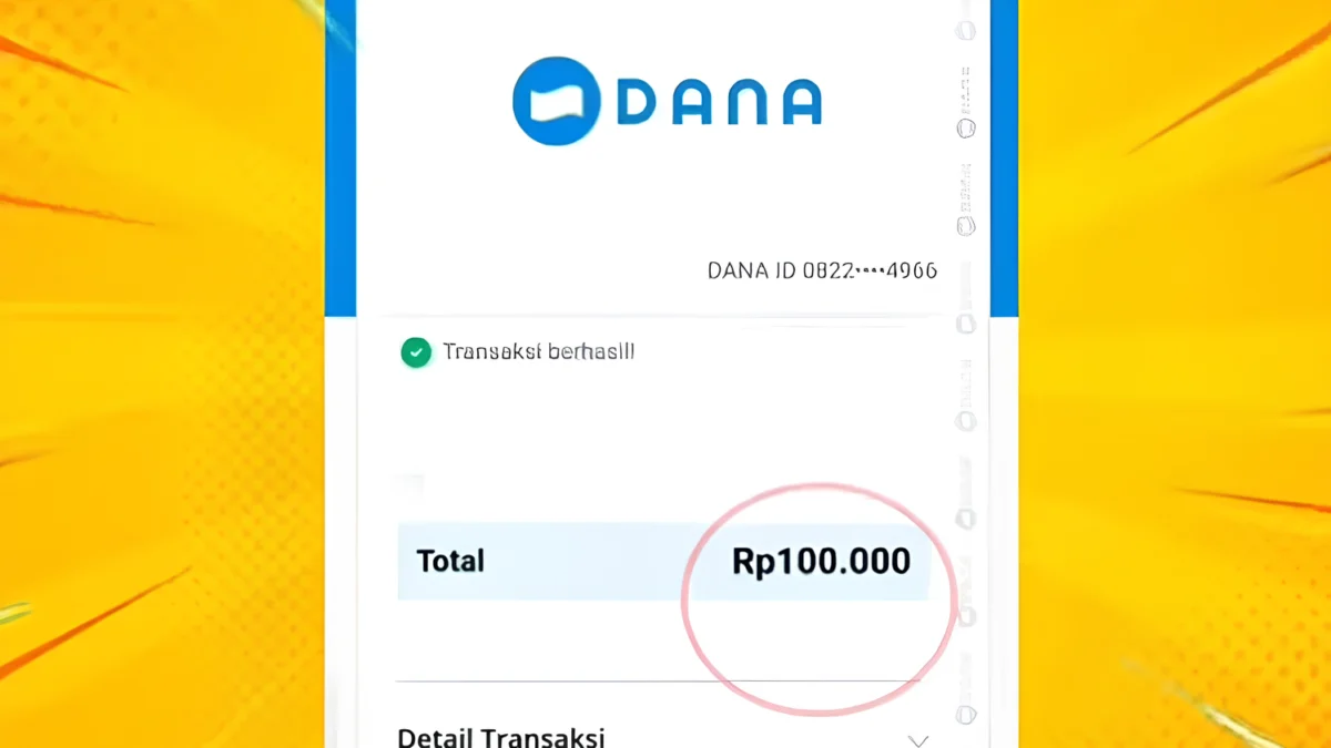 Asik Dapat Saldo DANA Gratis Rp100.000 Langsung Cair Tanpa Aplikasi