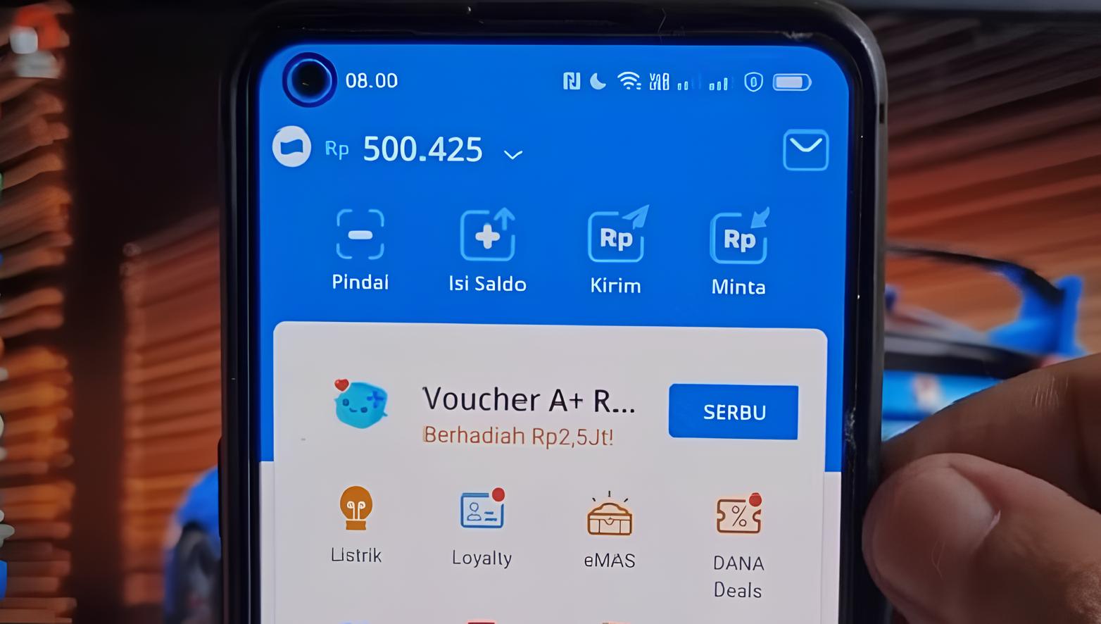 Saldo DANA Gratis Rp55.000 Mengalir Tiap Hari dari APK ini