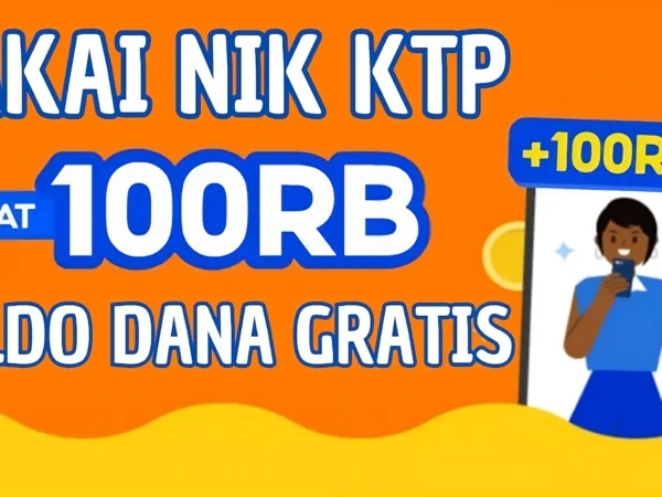 Kamu bisa mendapatkan saldo DANA gratis sebesar Rp100.000 langsung cair ke rekening tanpa harus memainkan game, mengisi survei, atau mengumpulkan poin seperti aplikasi penghasil uang.