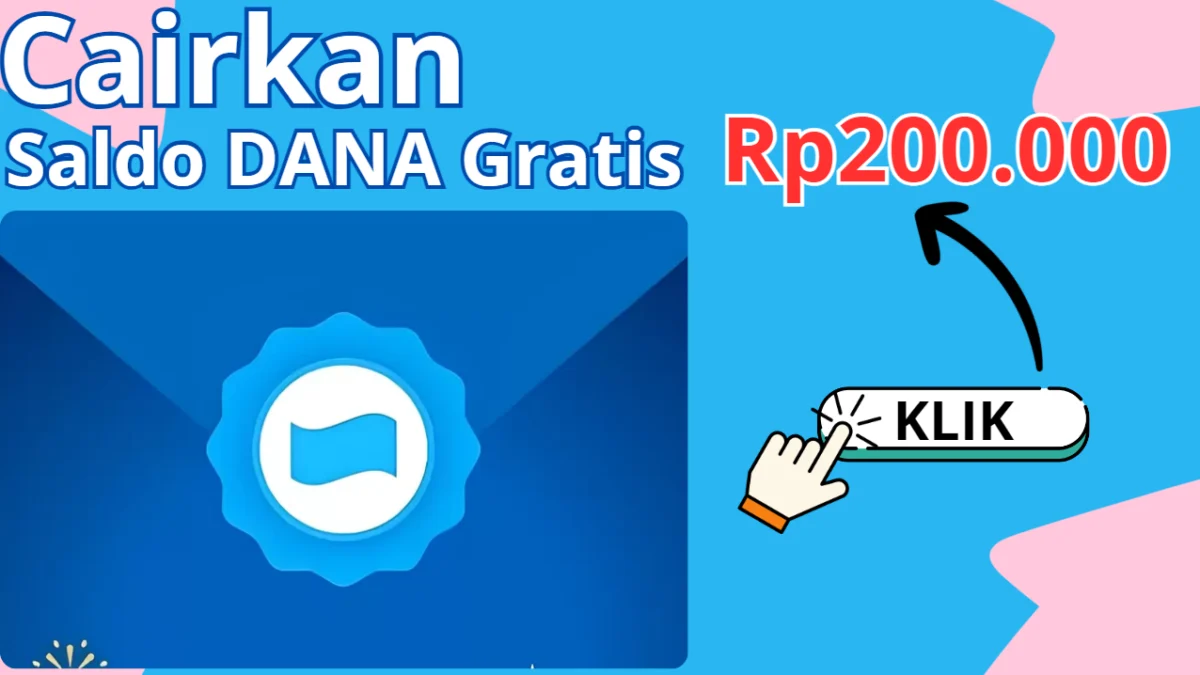 Ada lagi kejutan berupa saldo DANA kaget hingga Rp200.000 yang langsung masuk ke dompet digital Anda hanya dalam hitungan detik.