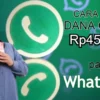 ILUSTRASI cara dapat DANA GRATIS pakai WA