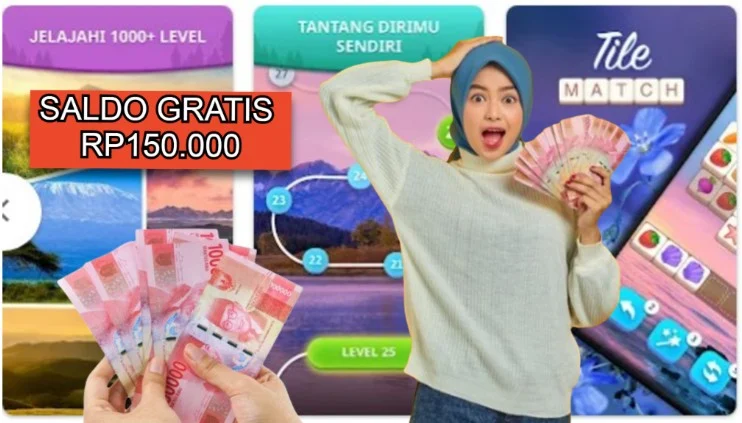 Saldo Gratis dari aplikasi game penghasil uang.