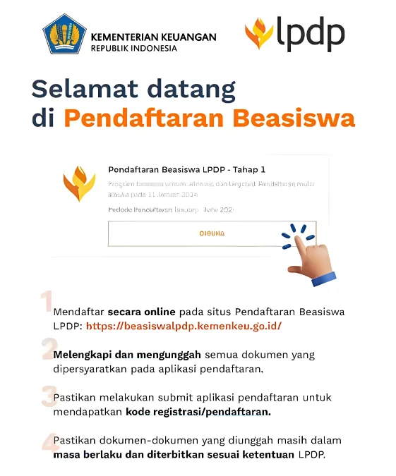 Jadwal Pendaftaran hingga Tahapan Seleksi Beasiswa LPDP 2025