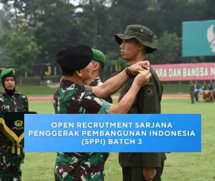 Contoh Surat Lamaran Sarjana Penggerak Pembangunan Indonesia (SPPI) Batch 3 Tahun 2025