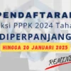 Pendaftaran Seleksi PPPK 2024 Tahap 2 Diperpanjang, Sampai Kapan?