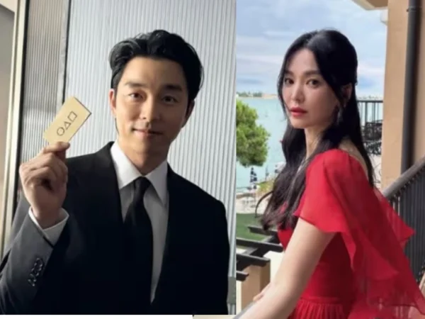 Aktor Gong Yoo dan Aktris Song Hye Kyo yang akan membintangi drama baru bersama.