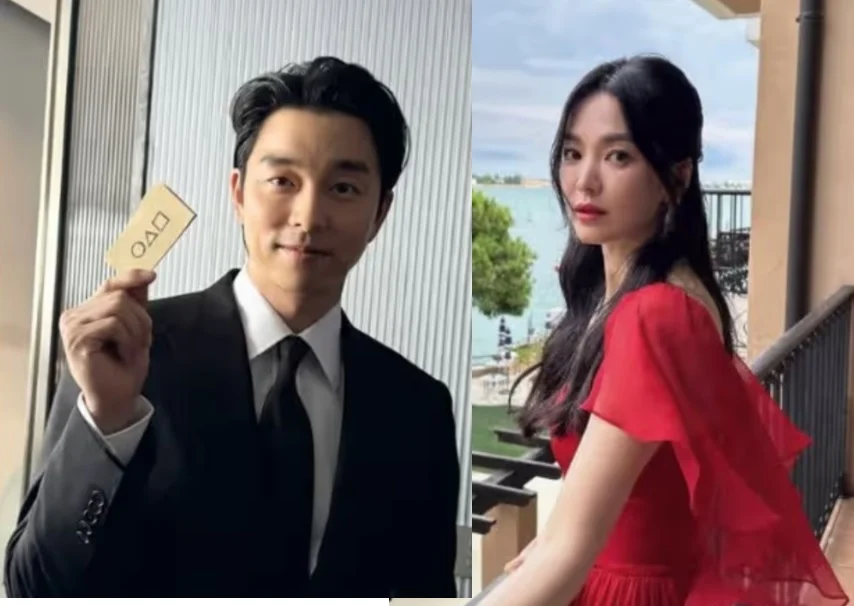 Aktor Gong Yoo dan Aktris Song Hye Kyo yang akan membintangi drama baru bersama.