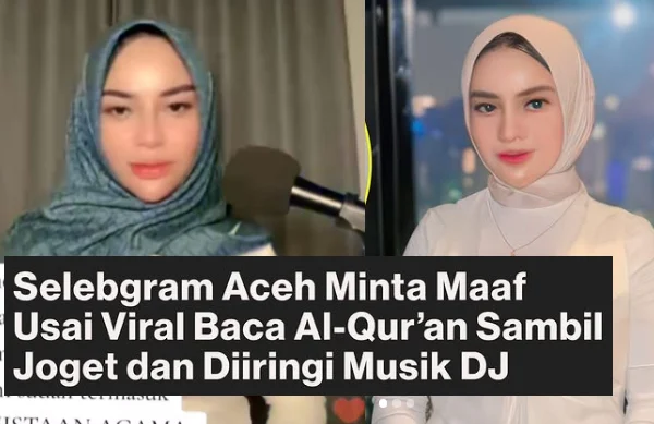 Mira Ulfa Baca Al-Qur'an Sambil Live Musik DJ, Ini Klarifikasinya