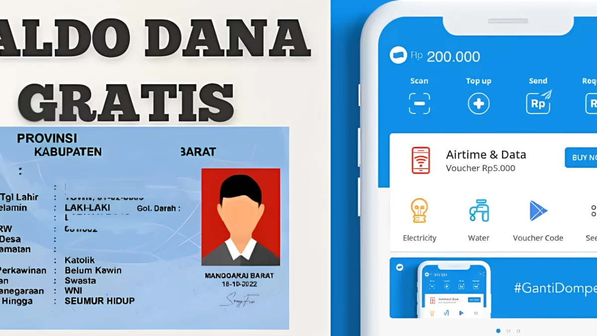 Cairkan Saldo Dana Rp 2,4 Juta, Syaratnya Cuma Masukkan NIK KTP