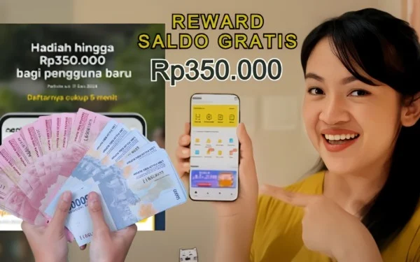 Aplikasi Pengahsil uang yang berikan Reward untuk pengguna barunya.