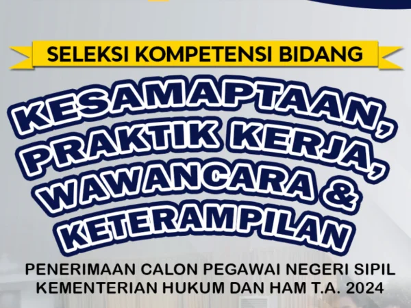 Link Pengumuman Hasil Integrasi SKD SKB Kemenkumham 2024 Format PDF