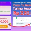 1x Main Cair Rp220.000 di Game Penghasil Uang Terbaru 2025