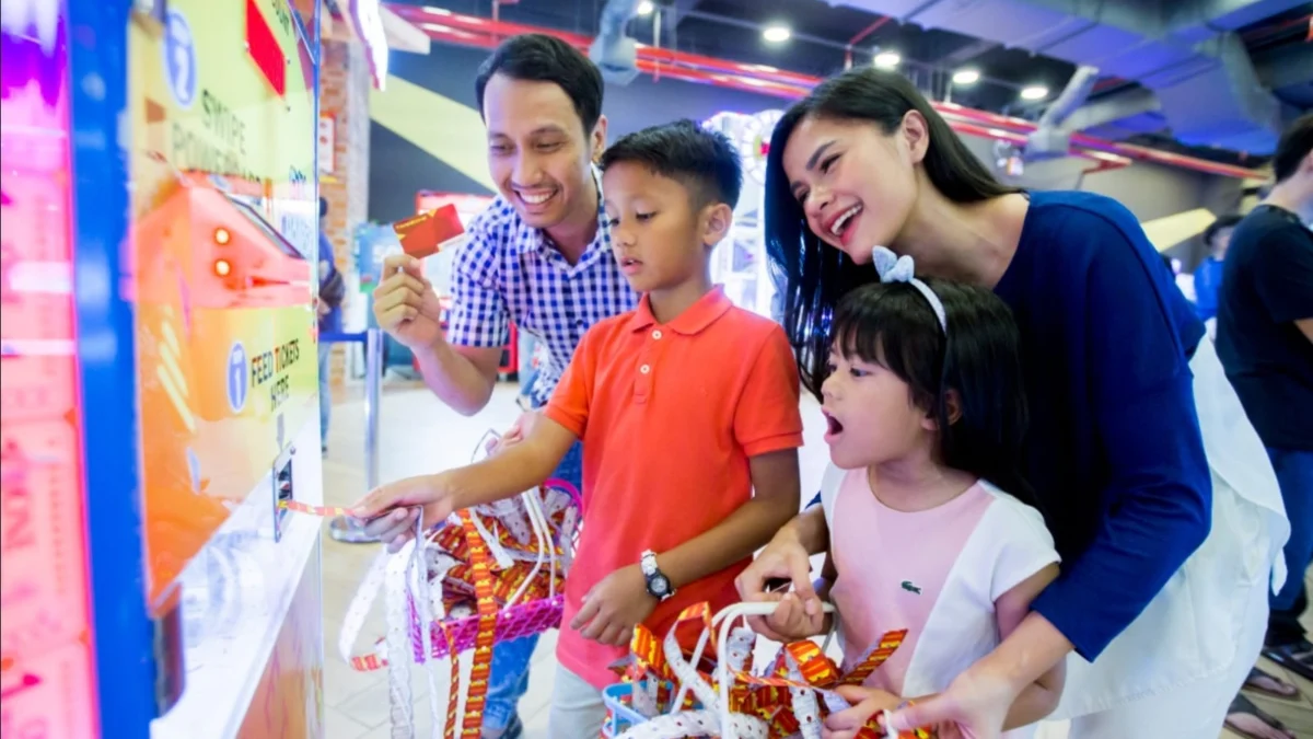 Salah satu keseruan mengisi tahun baru Imlek di Timezone. (ist)