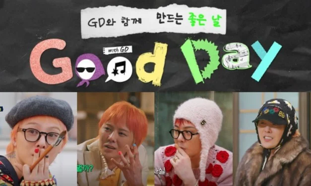 Variety Show G-Dragon "Good Day" yang akan tayang bulan Februari 2025 nanti.