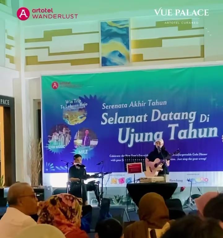 Program Akhir Tahun Artotel Wanderlust Bertajuk “Serenata Akhir Tahun” yang diselenggarakan ARTOTEL Curated-Bandung.