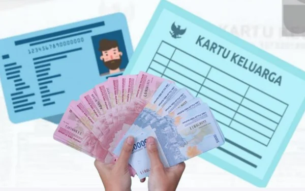 Ilustrasi Dana Gratis dengan modal KTP dan KK.