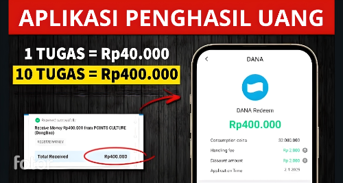 Dalam era digital ini, menghasilkan uang dari internet semakin mudah dengan menggunakan aplikasi penghasil uang yang sudah terbukti membayar.